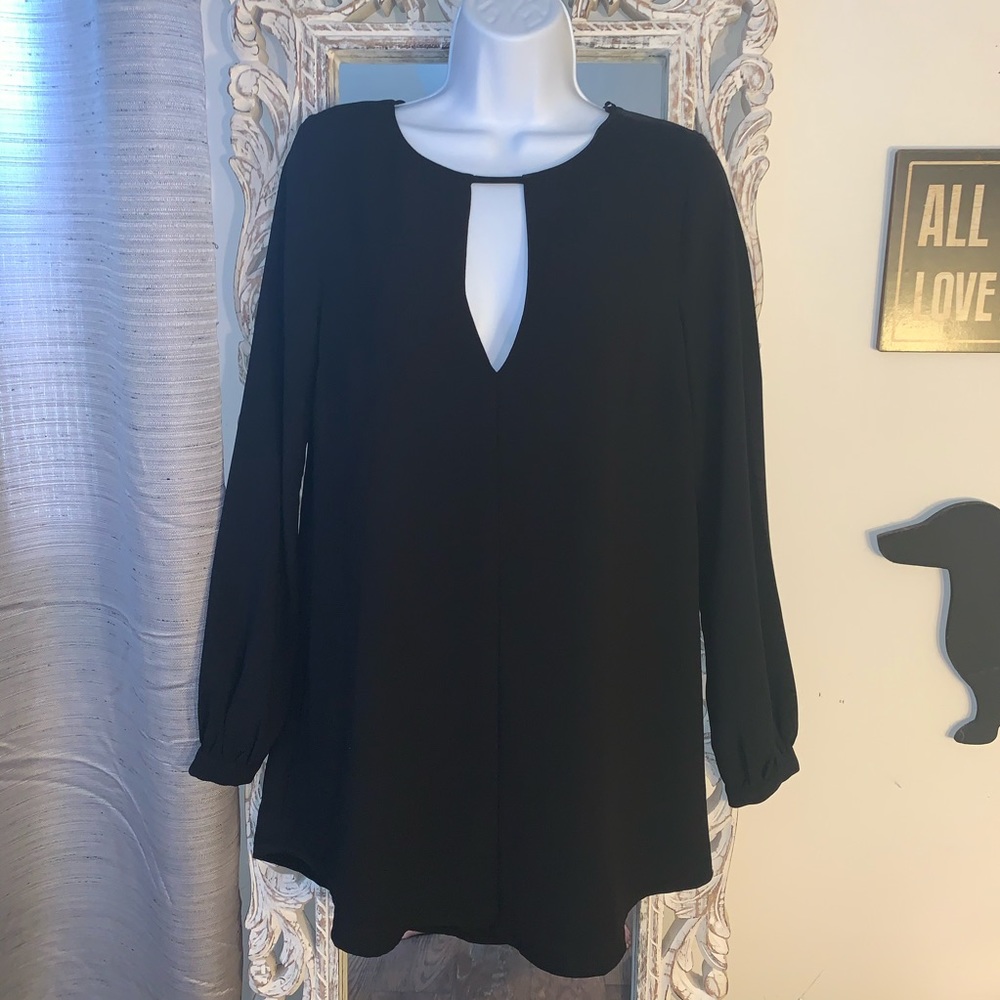 Black Shirt Dress
